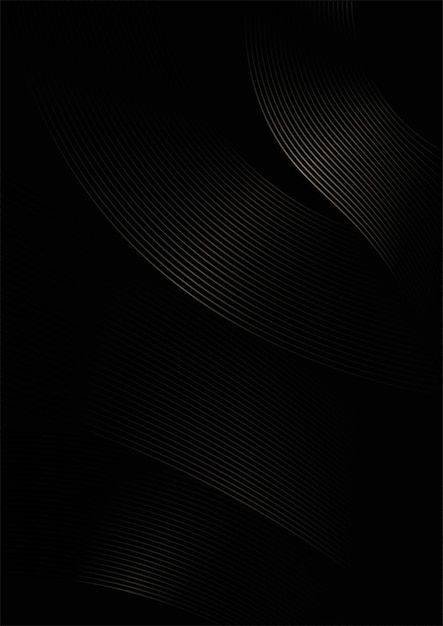 Luxury Abstract Vector Background With Golden Lines Premium Vector